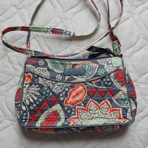 Vera Bradley Little Crossbody Bag Nomadic Floral